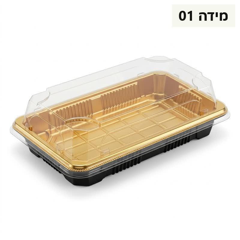מגש לסושי GOLD מידה 01 יבוא 220/90/20 ארוז 400
